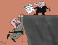 Появилась меткая карикатура на тему «союза» России и Беларуси