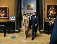 Президент та перша леді України взяли участь в урочистому запуску аудіогіда українською у віденському Музеї історії мистецтв