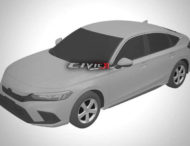 Внешность нового поколения Honda Civic засветили на патентных рисунках