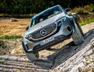 Электрический Mercedes-Benz EQC превратили в полноценный внедорожник