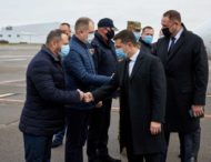 Президент розпочав робочу поїздку на Дніпропетровщину