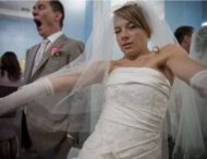 Бывают свадебные фото, которые стыдно кому-либо показывать
