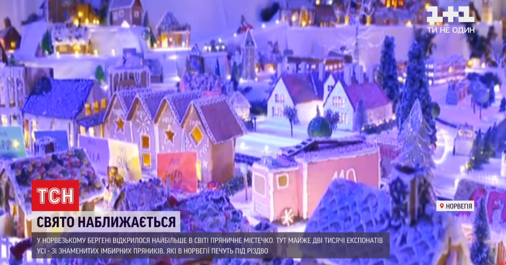 В Норвегии открыли пряничный городок В Норвегии открыли пряничный городок