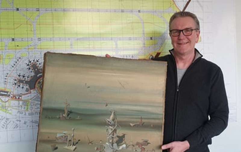 Картину за 330 тысяч долларов нашли на свалке Картину за 330 тысяч долларов нашли на свалке