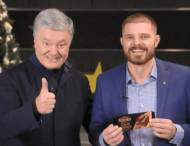 Нового мэра Борисполя поздравили с победой шоколадкой
