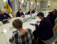 Президент України зустрівся з послами країн G7 та Євросоюзу