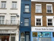 Самый тонкий дом Лондона продают за $1,3 млн