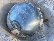 На Багамах обнаружили металлический шар производства «Южмаша»