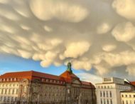 Над Берлином плыли вымеобразные облака