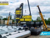 У Павлограді для «Великого будівництва» монтують найбільший асфальтобетонний завод