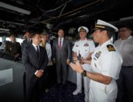 Глава держави в Одесі відвідав есмінець «Росс» ВМС США: Завдяки підтримці наших партнерів Україна зможе успішніше захищати свою незалежність