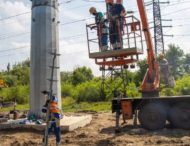 На Днепропетровщине проводят реконструкцию высоковольтной воздушной линии