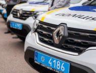 Полицейские Днепропетровщины получили новые служебные авто