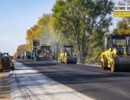 В Днепропетровской области обновляют дорогу государственного значения (фото)