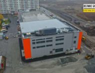 В Днепровском районе завершают строительство бассейна (фото)