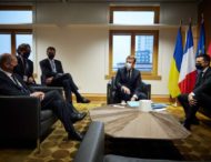 Володимир Зеленський обговорив з Федеральним канцлером Німеччини та Президентом Франції питання врегулювання на Донбасі