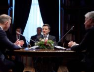 Розпочалася тристороння зустріч президентів України, Литви та Польщі