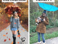 Весела німкеня продовжує викривати “ідеальні” фотографії з Instagram (фото)