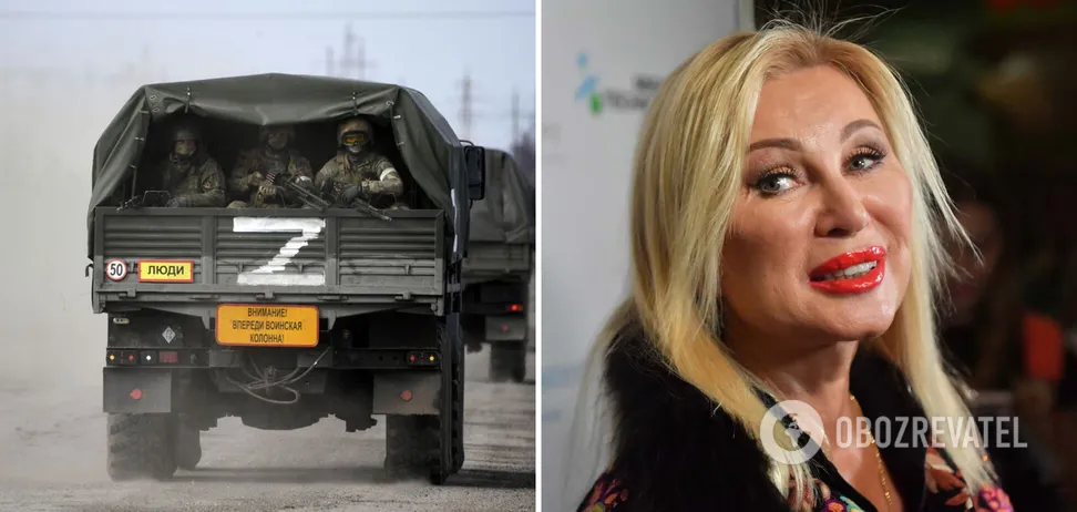 Путіністка Віка Циганова розсмішила мережу заявою, що її пісні зцілюють окупантів без ніг