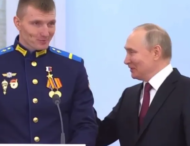 Російський військовий осоромився на зустрічі з Путіним, забувши слова про “нацистську заразу”. ВІДЕО