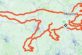 Побили рекорд: велосипедисти створили найбільший GPS-малюнок динозавра (фото)