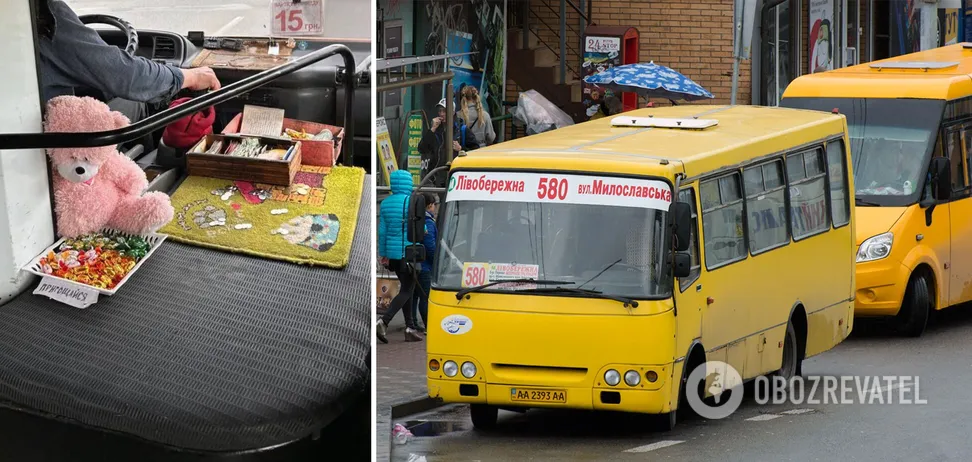 Мережу захопив водій київської маршрутки, який безкоштовно пригощає пасажирів цукерками. Фото