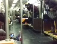 Пацюк викликав паніку серед пасажирів нью-йоркського метро (відео)