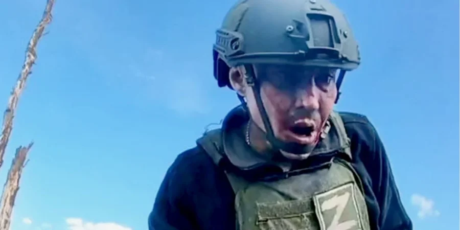 Окупант прибіг до ЗСУ, думаючи, що це російські військові. Його реакція безцінна — відео