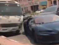 Ексклюзивний Bugatti за $3,8 мільйона потрапив у безглузду ДТП із маршруткою (відео)