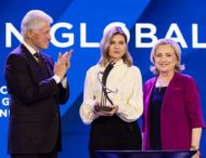 Перша леді отримала нагороду Clinton Global Citizen Award, яку вручають за громадянське лідерство