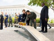 Президент і перша леді України вшанували пам’ять жертв терористичного акту 11 вересня 2001 року у США
