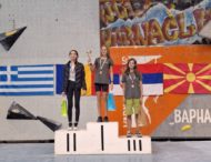 На чемпіонаті Балканських країн скелелазка з Нікополя виборола золоту нагороду
