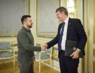 Володимир Зеленський зустрівся з міністром оборони Данії