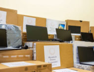 Дніпропетровщина отримала ще понад 800 ноутбуків для школярів, які навчаються дистанційно