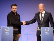 Наші ключові акценти: ППО та енергетика – Володимир Зеленський під час спільної пресконференції з Олафом Шольцом