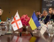 Двостороння співпраця та безпекові виклики: Володимир Зеленський зустрівся з Президенткою Грузії