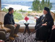 Глава держави обговорив зі Вселенським Патріархом гуманітарну підтримку України