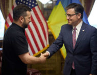 Володимир Зеленський обговорив зі спікером Палати представників Конгресу США зміцнення українсько-американської співпраці