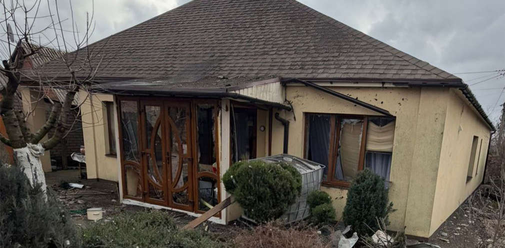 На Нікопольщині через ворожий удар постраждав чоловік На Нікопольщині через ворожий удар постраждав чоловік