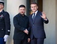 Володимир Зеленський та Емманюель Макрон скоординували позиції перед зустріччю лідерів країн – учасниць Коаліції охочих, яка відбудеться сьогодні в Парижі