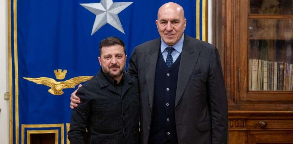 Президент України й міністр оборони Італії обговорили співпрацю в оборонній сфері та можливі формати такого партнерства Президент України й міністр оборони Італії обговорили співпрацю в оборонній сфері та можливі формати такого партнерства