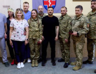 У Дніпрі Президент відзначив державними нагородами поранених українських воїнів та медиків