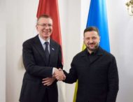 Володимир Зеленський обговорив із Президентом Латвії безпекову співпрацю та євроінтеграцію України