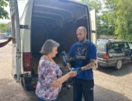 Команда Гуманітарної місії «Проліска» продовжує підтримувати мешканців Марганецької громади