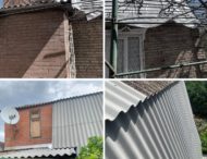 Тривають ремонтні роботи з відновлення осель нікопольців, пошкоджених обстрілами