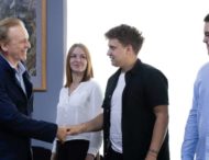 Молодь Дніпропетровщини зустрілася з депутатом Ради регіону О-де-Франс Жаном-Полем Мюло