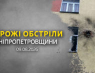 Внаслідок російських ударів по Дніпропетровщині постраждали 11 лбдей, серед них – діти