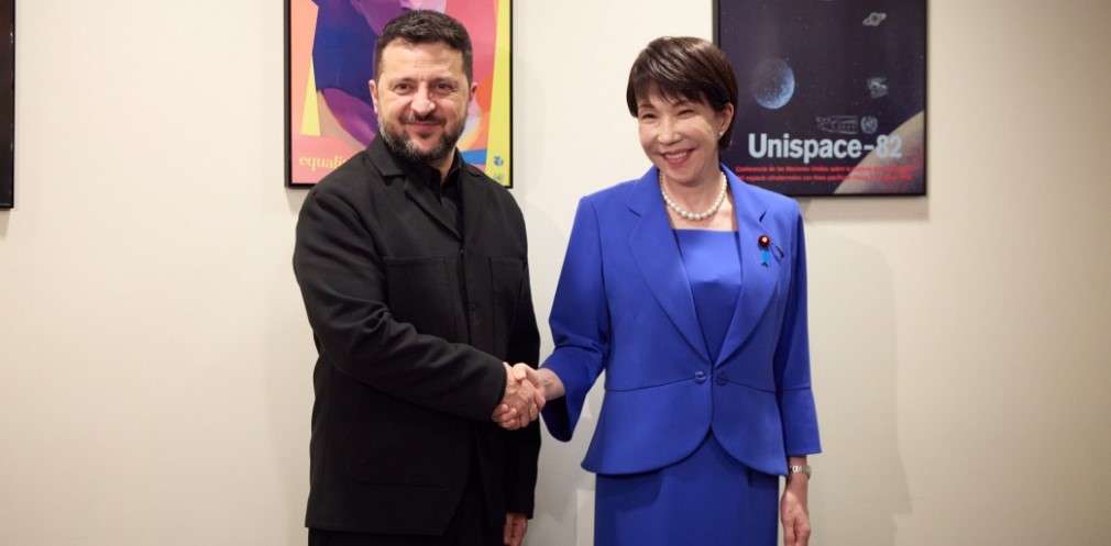 Продовження підтримки України та розвиток двосторонньої співпраці: Президент зустрівся з Прем’єр-міністеркою Японії Продовження підтримки України та розвиток двосторонньої співпраці: Президент зустрівся з Прем’єр-міністеркою Японії