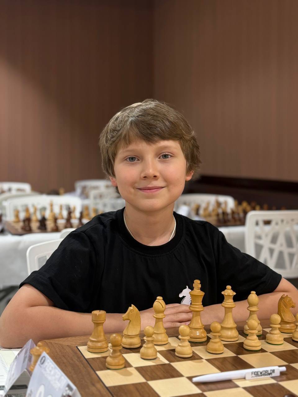 9-річний шахіст з Дніпропетровщини став чемпіоном світу серед юнаків 9-річний шахіст з Дніпропетровщини став чемпіоном світу серед юнаків