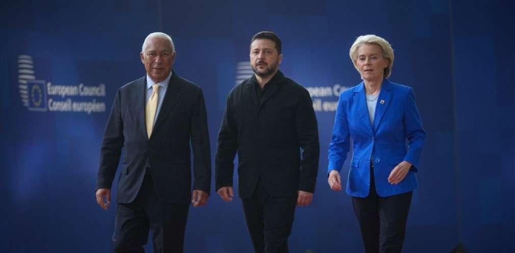 Президенти України, Євроради та Єврокомісії обговорили посилення української ППО, зміцнення енергетики та підтримку фінансової стійкості України Президенти України, Євроради та Єврокомісії обговорили посилення української ППО, зміцнення енергетики та підтримку фінансової стійкості України
